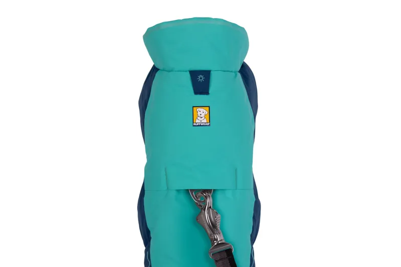 Ruffwear Vert Dog Jacket in Aurora Teal-5